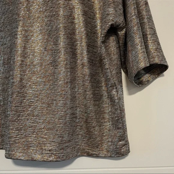 Koton | Shimmery Long Crop Tee Shirt - Picture 5 of 12